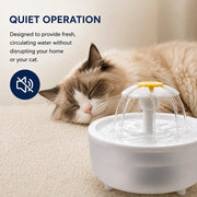 AquaBloom™ 1.2L Cat Water Fountain | Elvaroo Pets