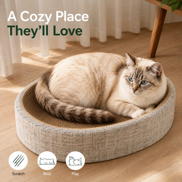 CozyClaw™ Cat Scratch Lounge