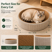 CozyClaw™ Cat Scratch Lounge