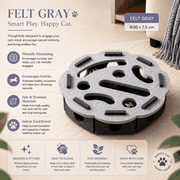 Interactive Cat Toy for Indoor Cats – PawPuzzle™ | Elvaroo Pets